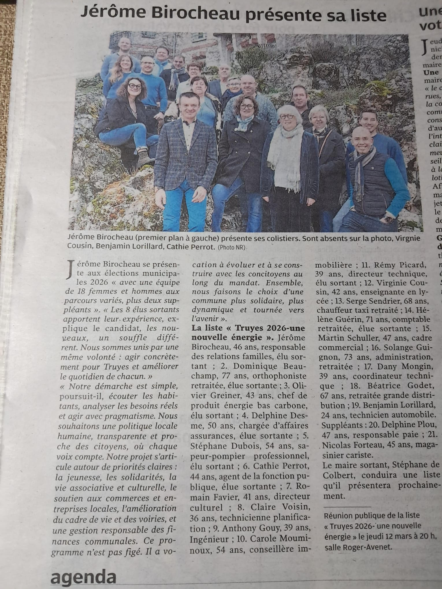 [📰Présentation officielle de l&rsquo;équipe dans la presse 🎉]